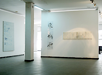 Works by Andrea Blumör & Uta Schneider (from left to right)